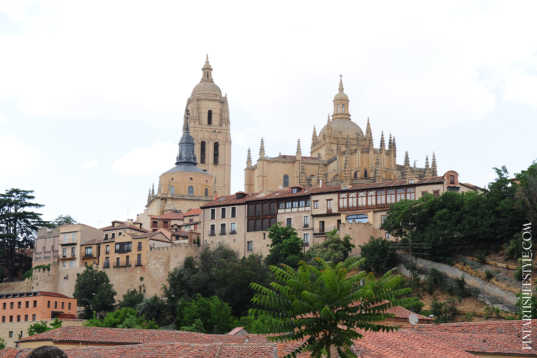 castle Segovia Spain photos