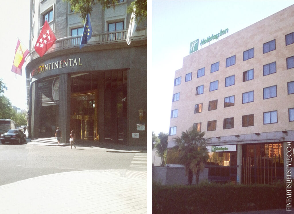 Intercontinental and Holiday Inn Madrid