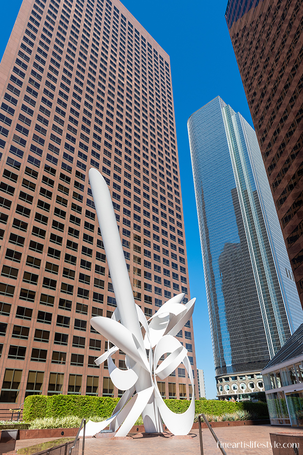 Los Angeles sculptures downtown