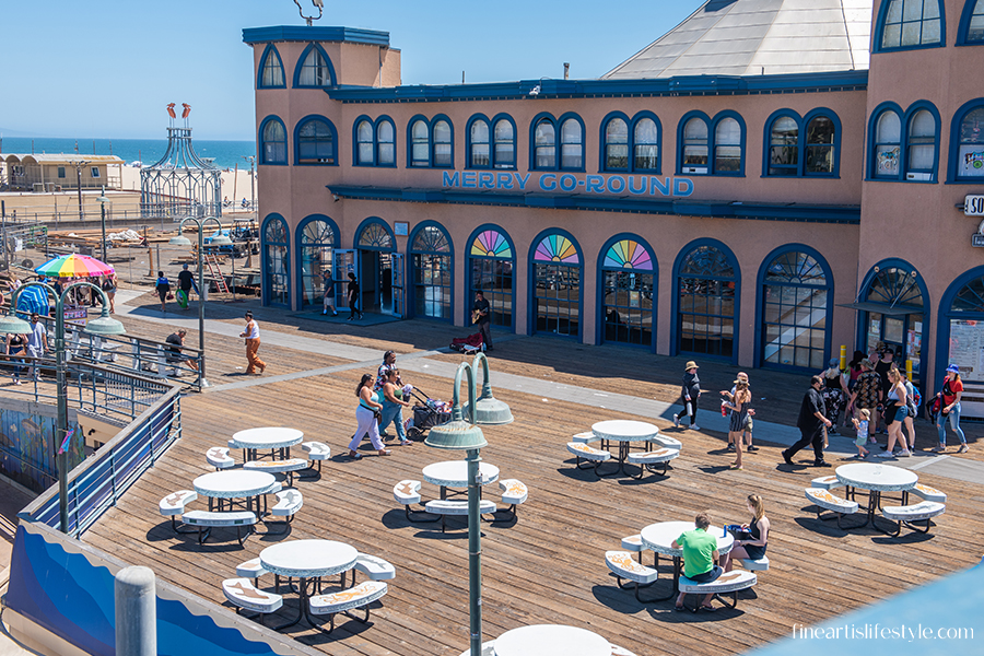 restaurants Santa Monica Pier