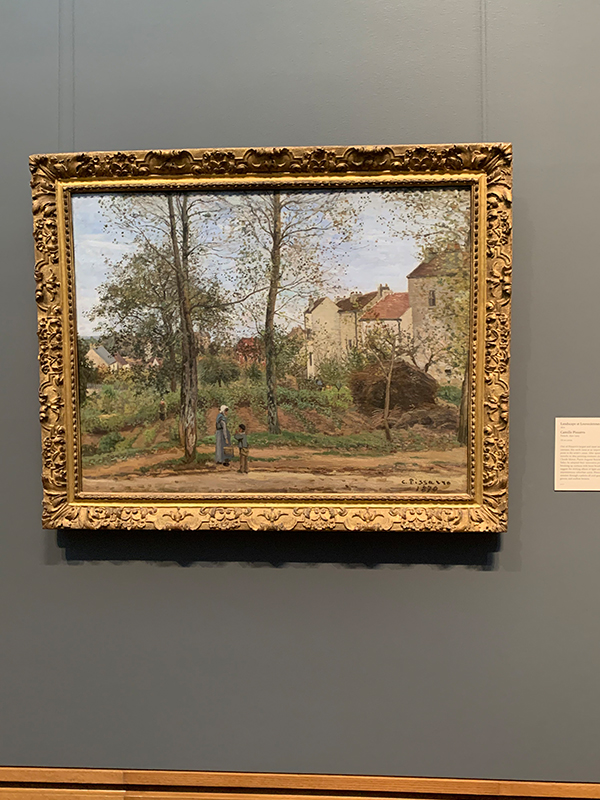 Camille Pissarro landscape Getty center
