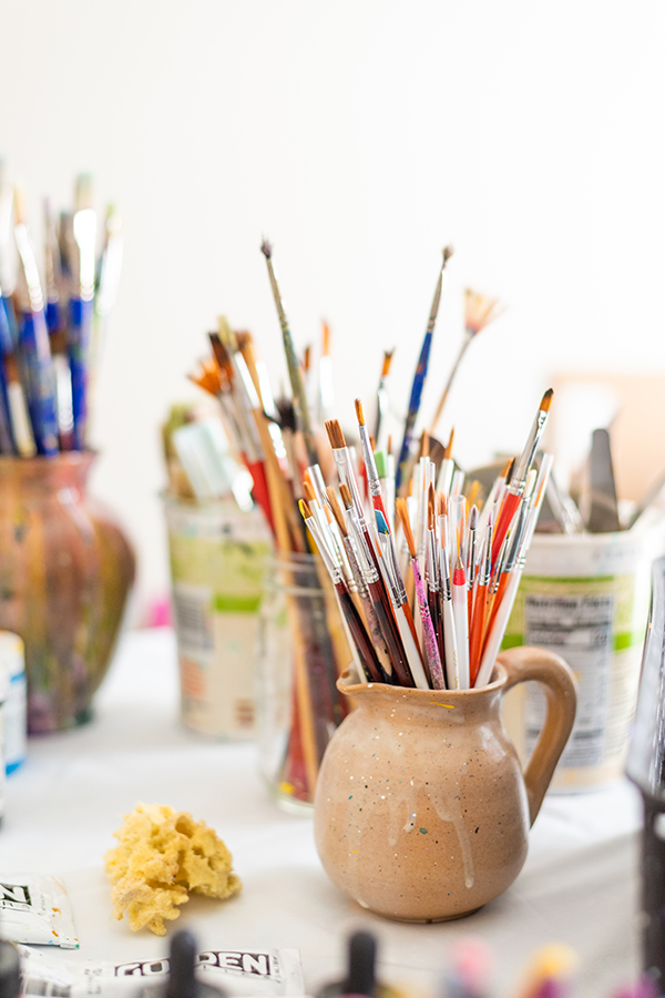 paint brushes for abstract paintings