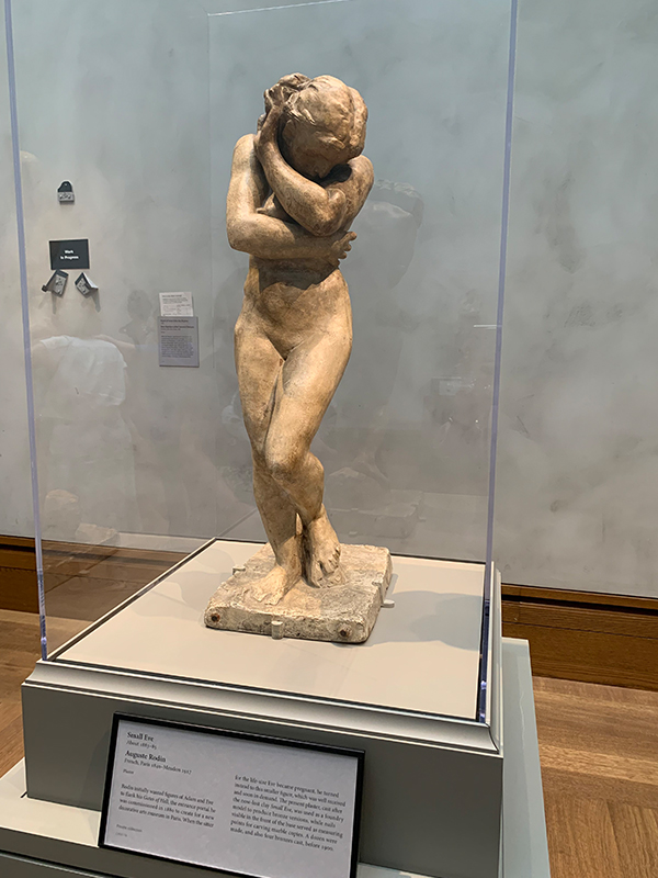 small even Rodin sculpture