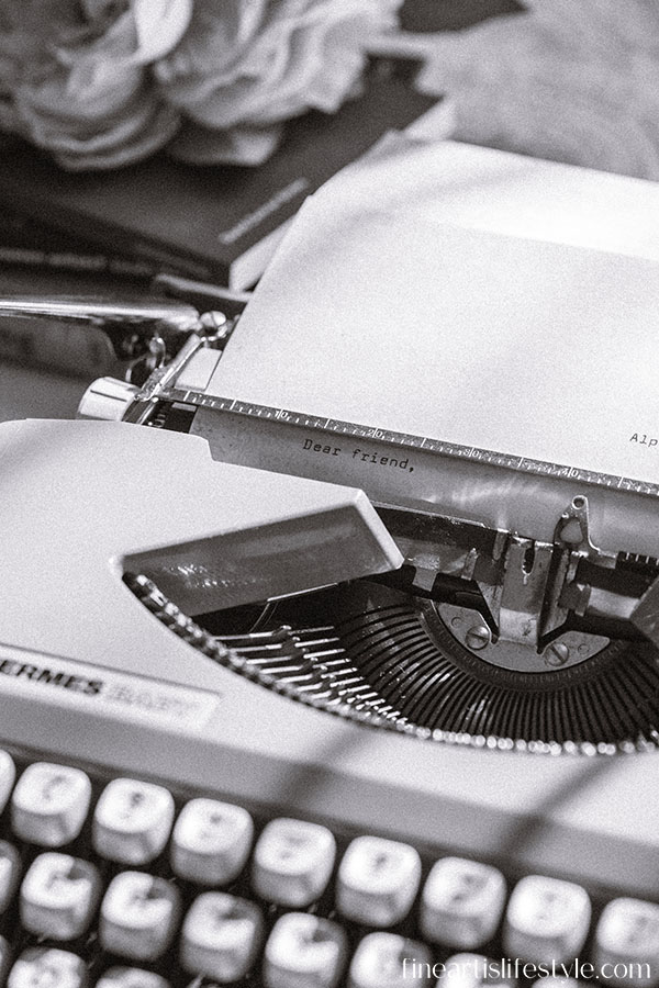typewriters ribbon keys
